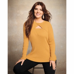 Shauna Cutout Sweater, , large