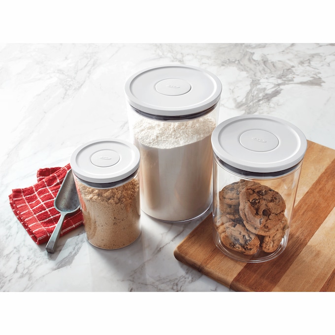 OXO 3-Piece Good Grips Round Pop Container Set, , large