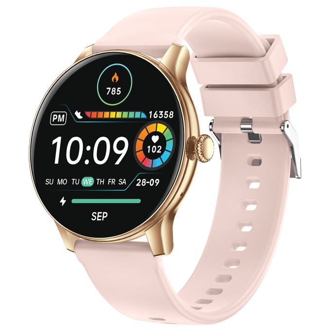 IG Round Smartwatch, Pink, large