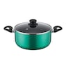 20-Piece Ceramic Metallic Cookware Set, , large