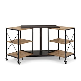 Expandable Rotatable Powered TV Stand, , large