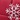 Reversible Printed Down-Alternative Sherpa Blanket, Red Snowflake, swatch