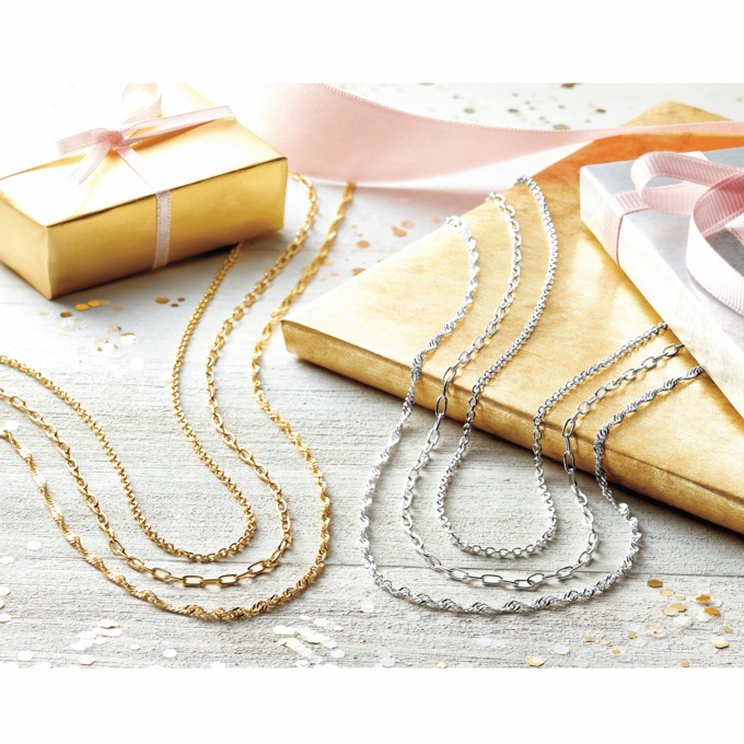 3-Piece Moderate Chain Necklace Set, , large