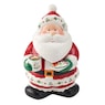 Pfaltzgraff Winterberry Santa Cookie Jar, , large