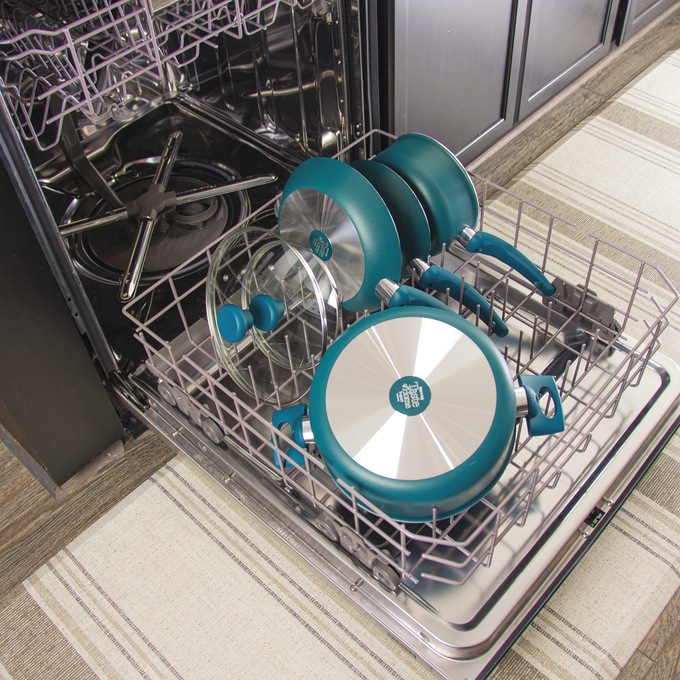 Taste of Home 8-Piece Nonstick Aluminum Cookware Set, , large