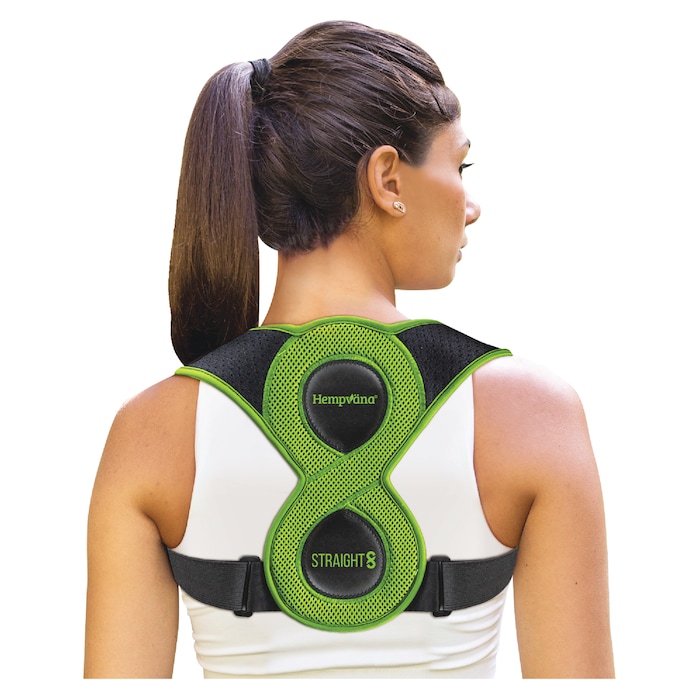 Hempvana Straight 8 Back and Neck Support, , large
