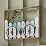 3-D Bicycle Fence Wall Art, , large
