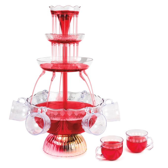 Nostalgia Lighted Party Fountain, , large
