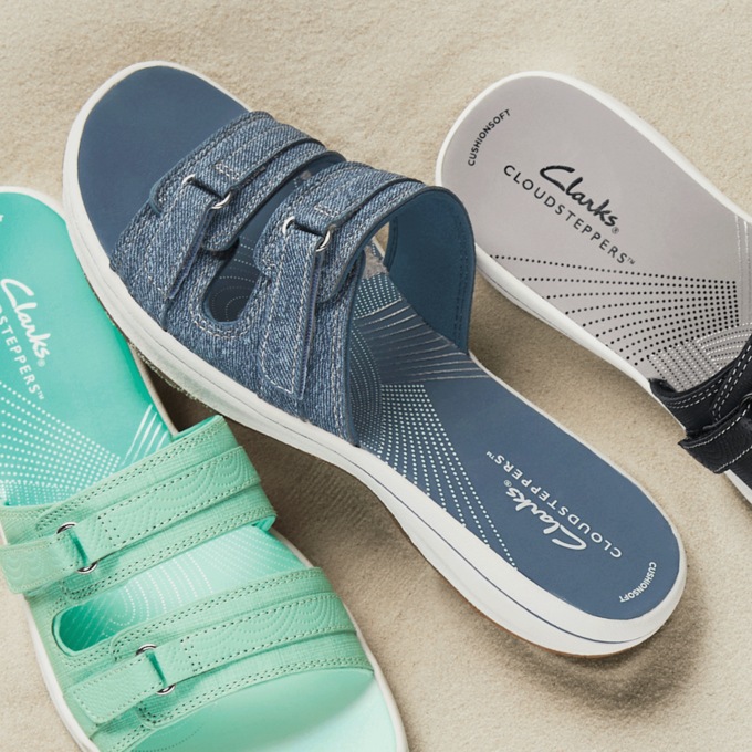 Clarks Breeze Piper Slide, , large