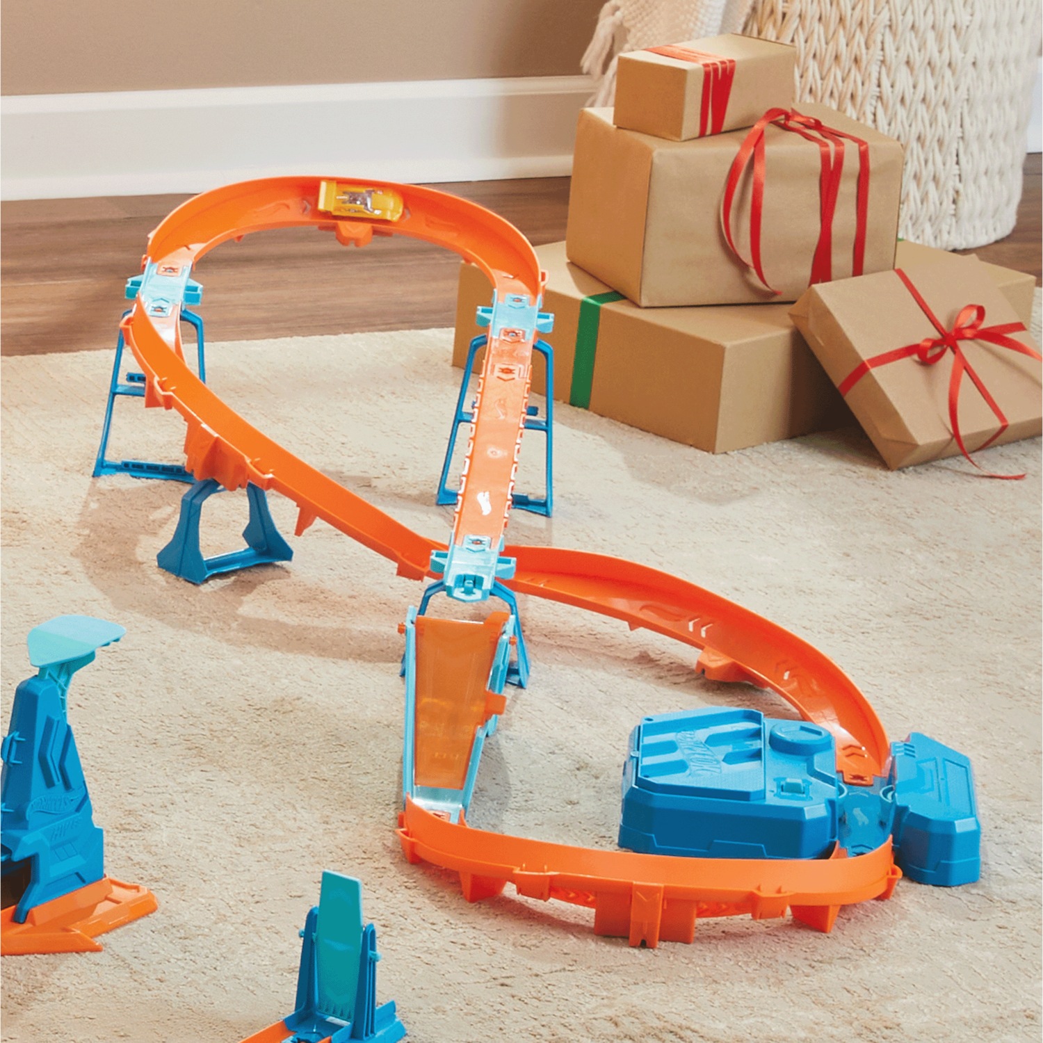 Hot Wheels Track Creator Boosted Jump Speedway Kit | Montgomery Ward