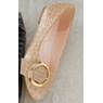 Classique Croco Buckle Flat, , large