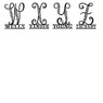 Personalized Initial Name Wall Art, , large