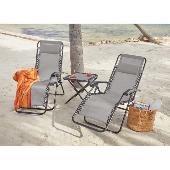 3-Piece Outdoor Lounge Set, , large
