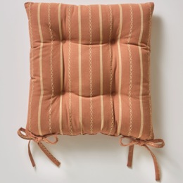 Autumn Chair Cushion with Self-Ties, , large