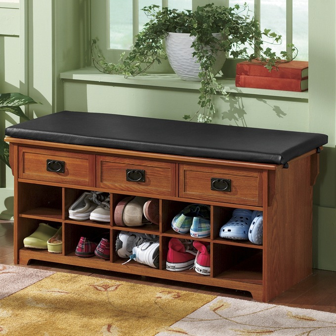 Mission Shoe Bench Montgomery Ward