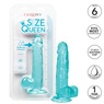 Size Queen 6” DIldo, , large