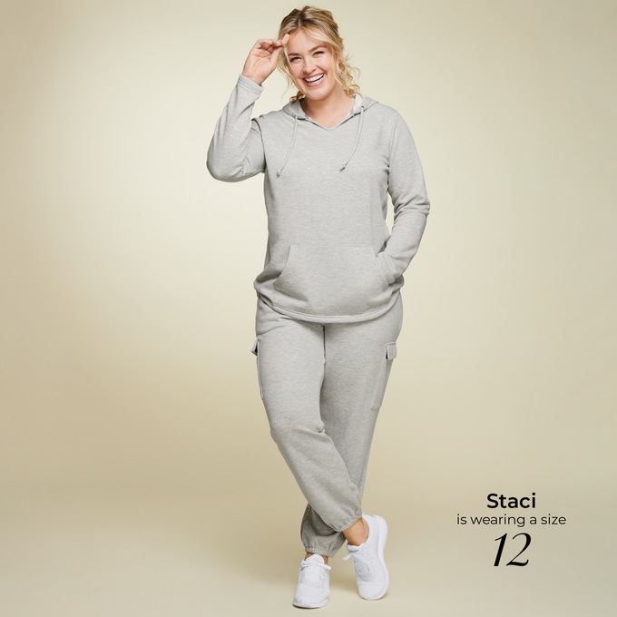 Zen Hoodie Active Set with Cargo Pocket Jogger Pant, , large