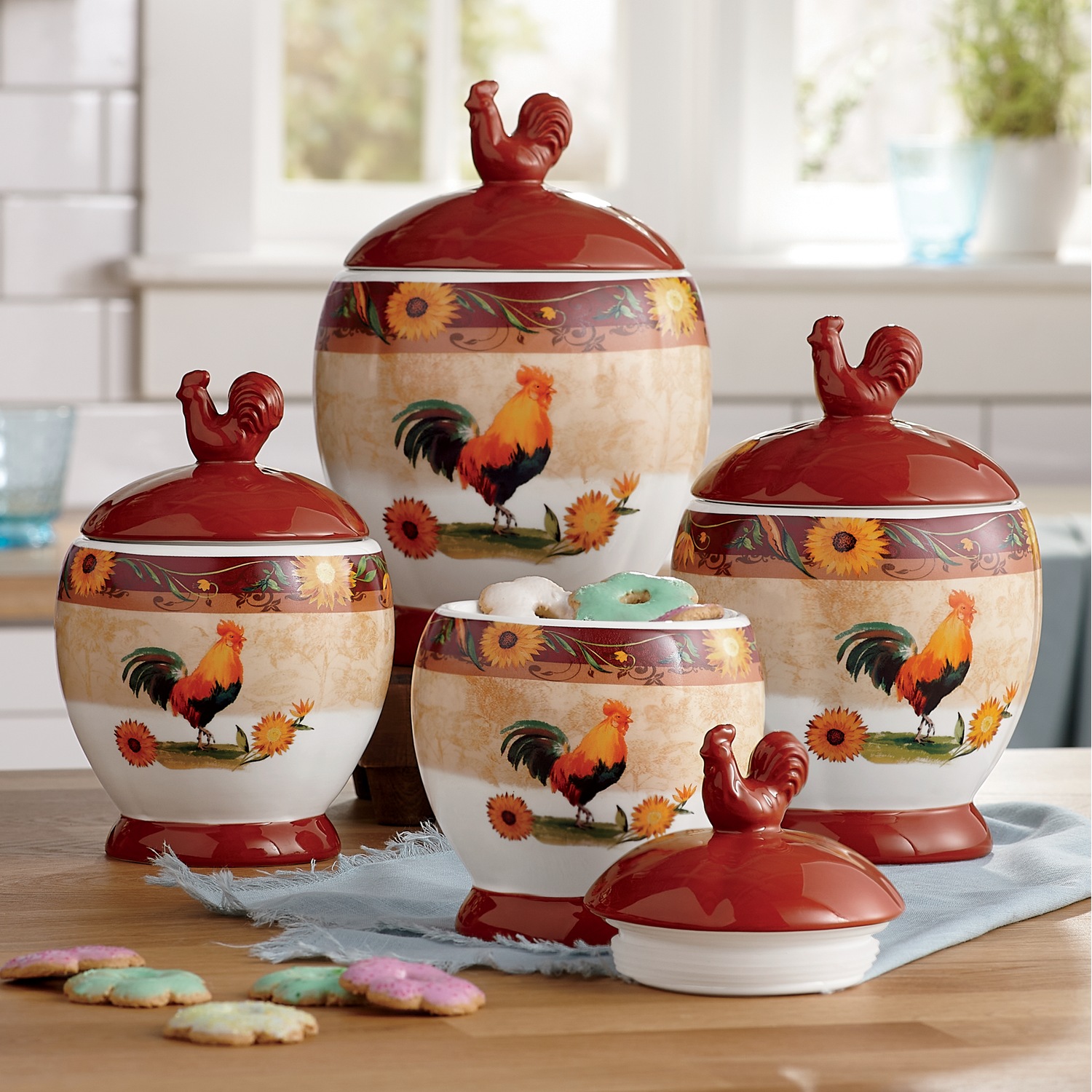 Golden Rooster Dinnerware & Canister Sets | Montgomery Ward