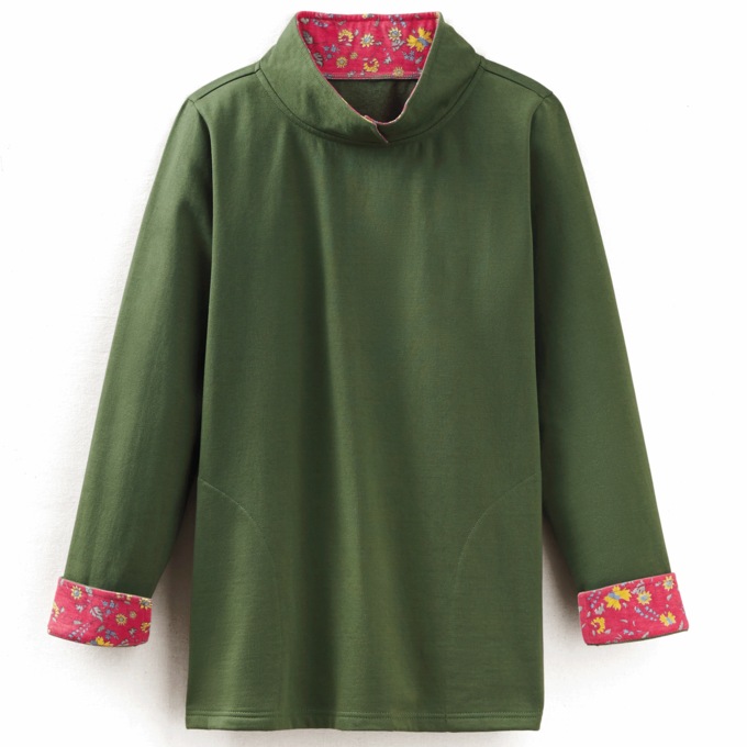 Fleece Sweatshirt, , large