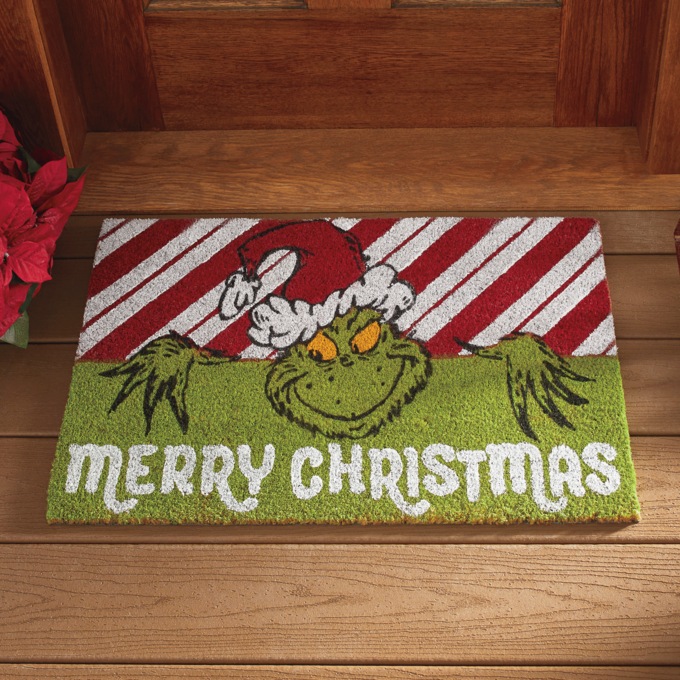 Licensed Holiday Coir Mat - 18" x 30", , large