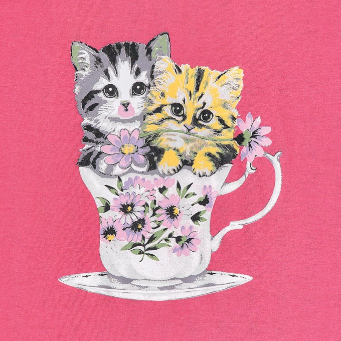 2-Pack Nightshirts, Kitties, large