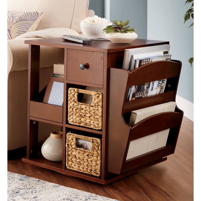 Admiral Revolving End Table, , large