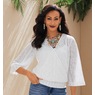 Emme Embroidered Blouse, , large