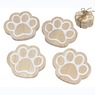 Set of 4 Pet-Themed Coasters, , large