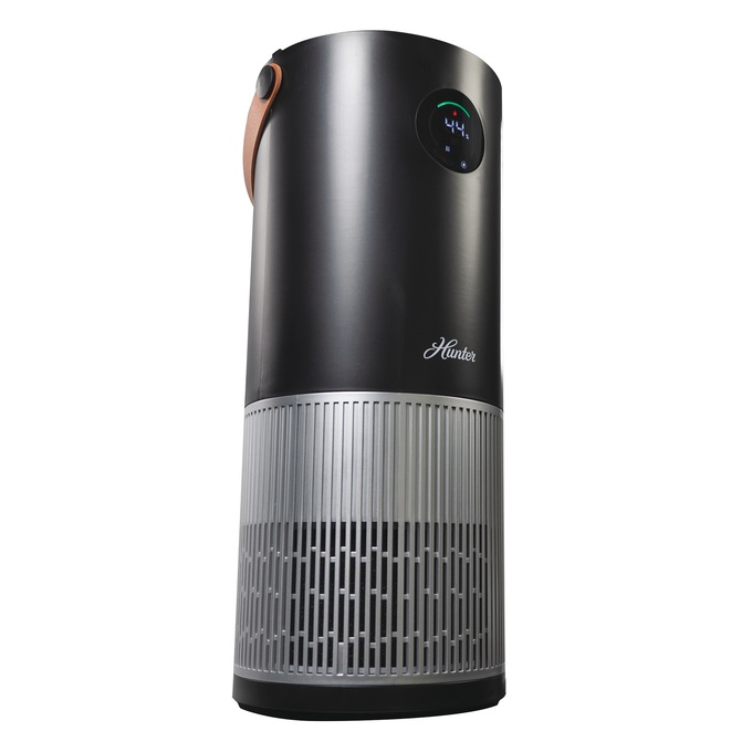 Hunter 2-in-1 Purifier Humidifier, Black, large