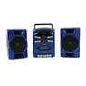 Emerson Portable CD/Cassette Stereo Boom Box, Blue, large