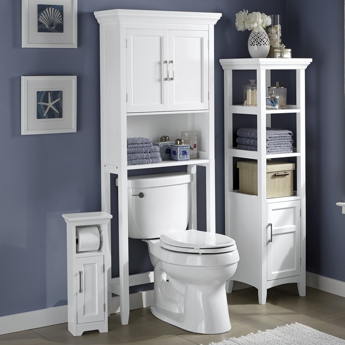Modern White Bath Furniture Montgomery Ward