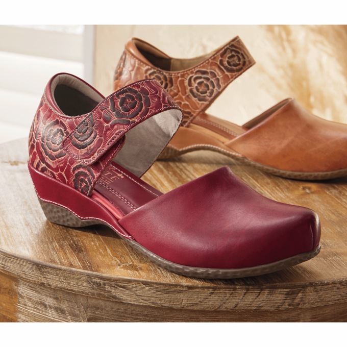 Spring Step Gloss Pansy Mary Jane, , large