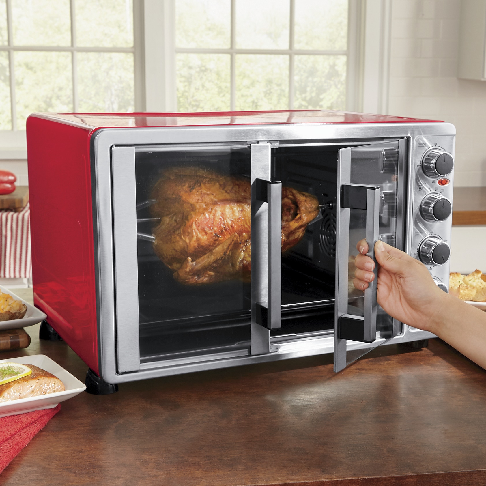 french door convection toaster oven