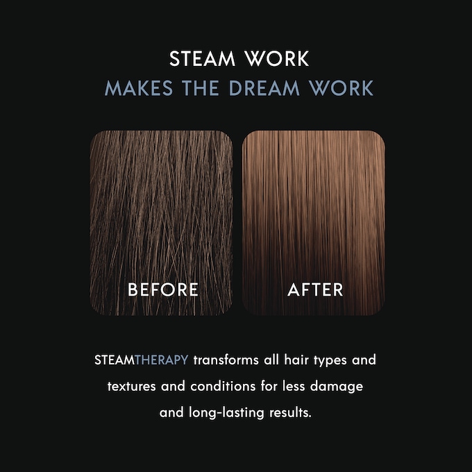 InfinitiPro Steam Hair Straightener, , large