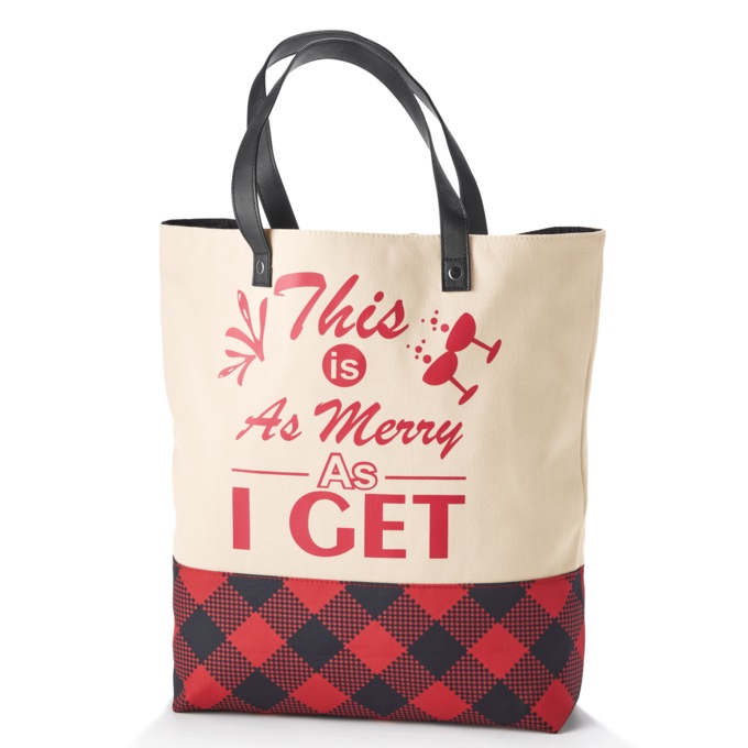 Holly Totes Holiday Tote Bag, , large