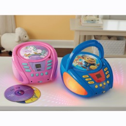 Lexibook Kids&rsquo; Bluetooth CD Player with Lights, , large