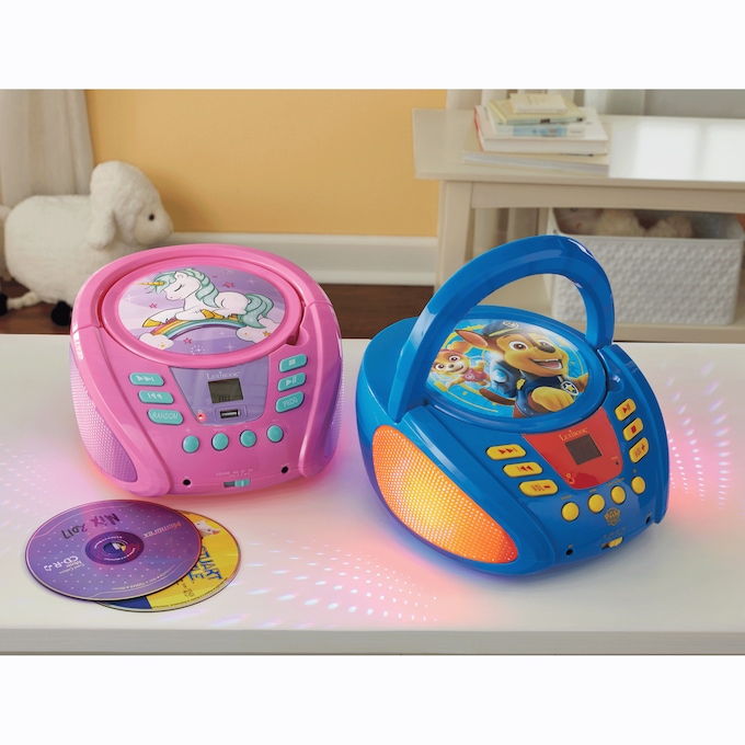 Lexibook Kids’ Bluetooth CD Player with Lights, , large