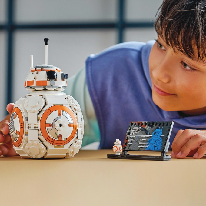 LEGO Star Wars BB-8 Astromech Droid, White, large