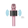 Wireless Karaoke Microphone, Rose Gold, large