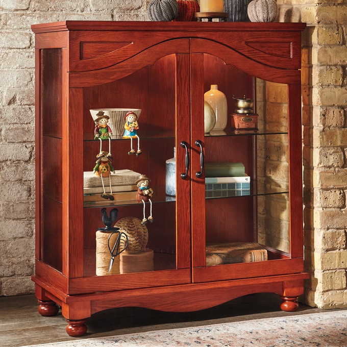 Country Arched Curio Montgomery Ward