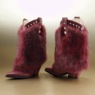 Azalea Wang Violetta Faux Fur Cowgirl Boot, , large
