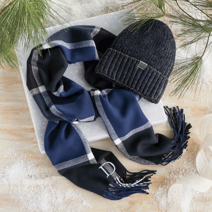 Britt’s Knits Men’s Winter Harbor Hat & Scarf Set, , large