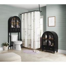 Patchwork Shower Curtain, , large