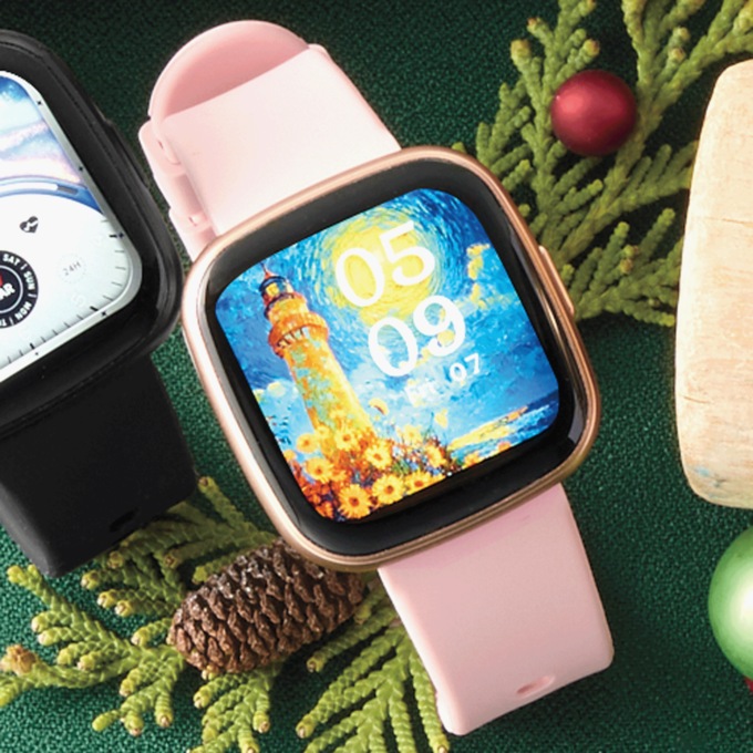 IG Venus Slim Smartwatch, Pink, large