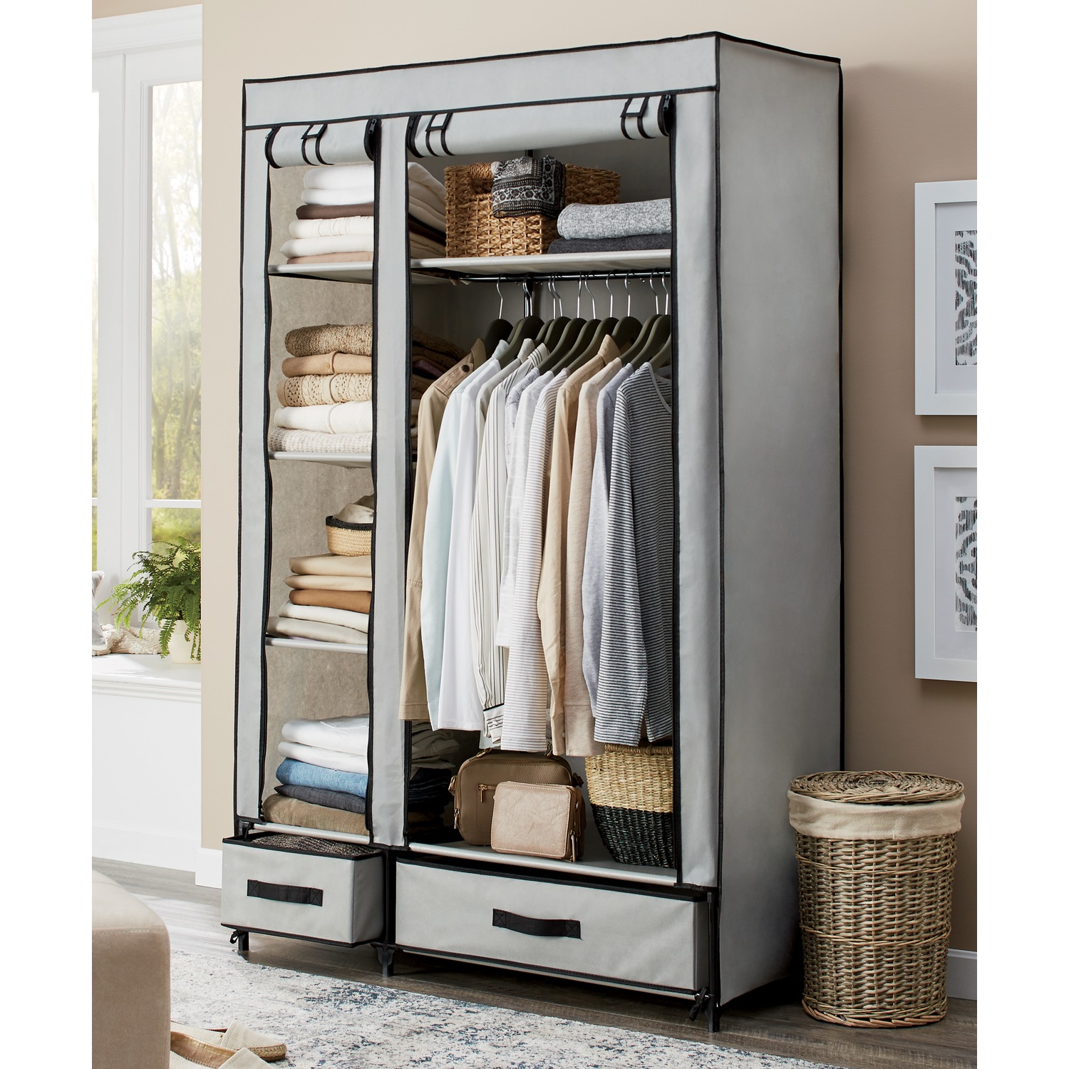 Storage shop wardrobe closet