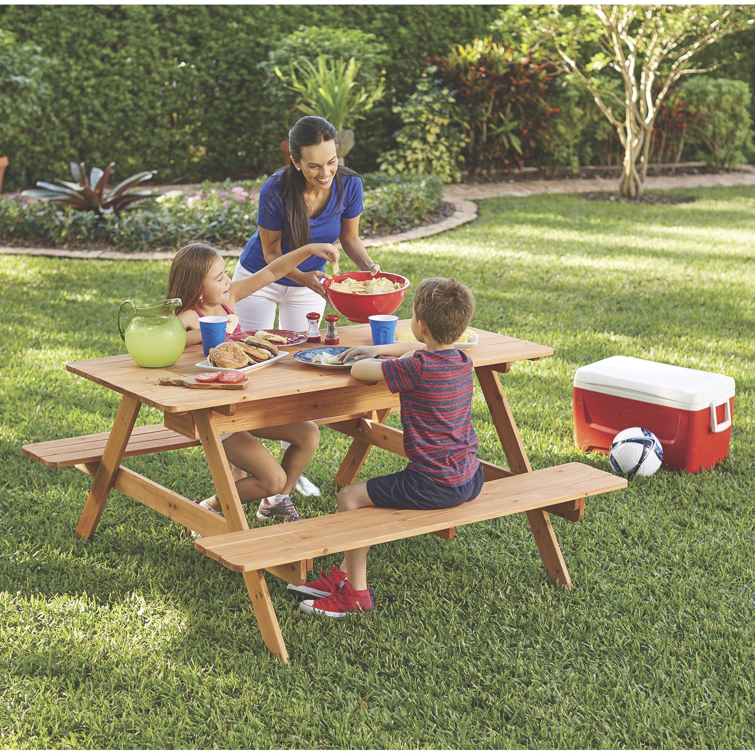 Picnic Table With Storage Montgomery Ward