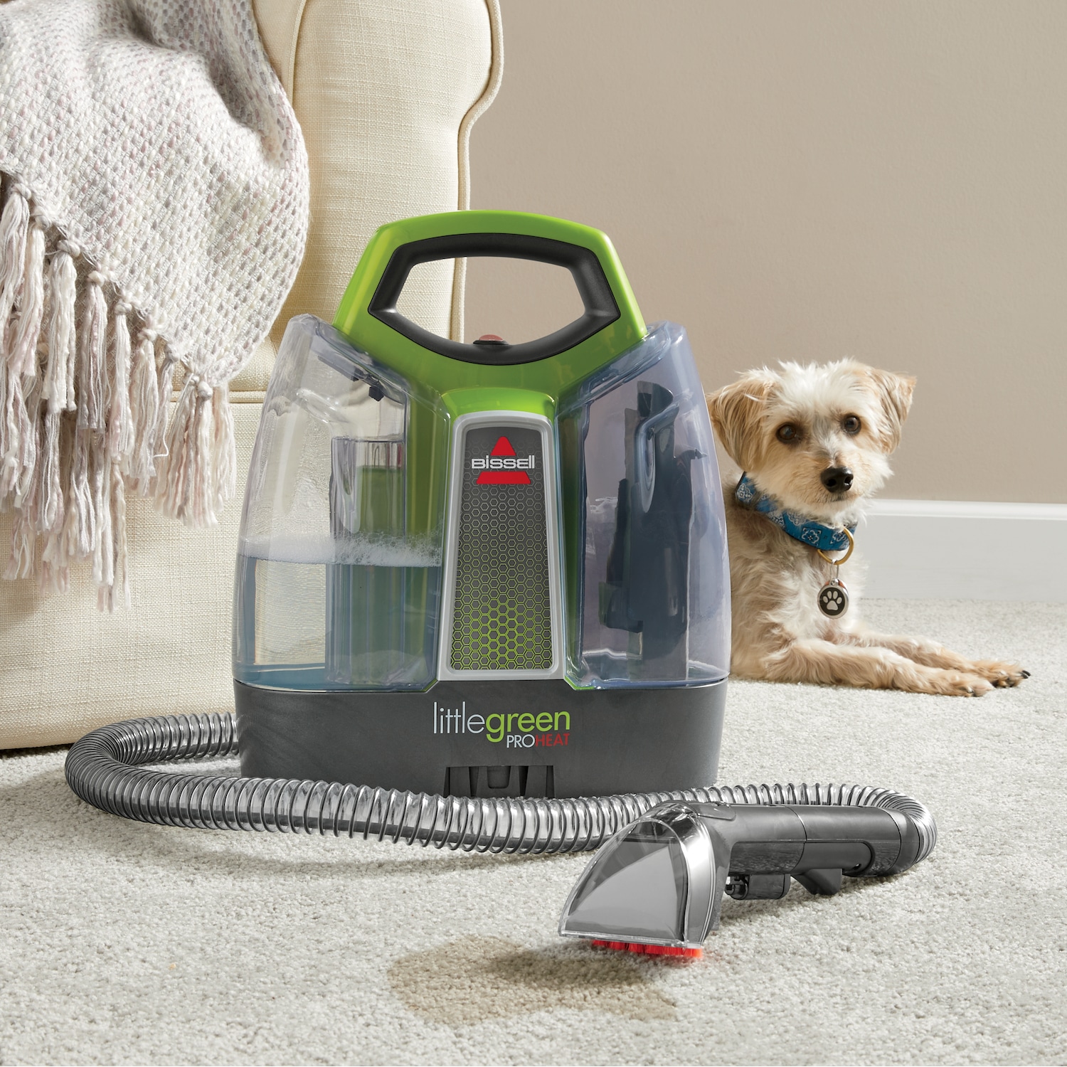 Bissell - Little Green ProHeat Portable Carpet Cleaner