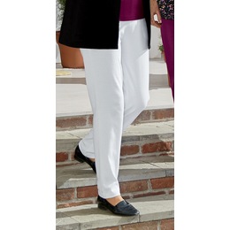 Betty Knit Pant, White, large