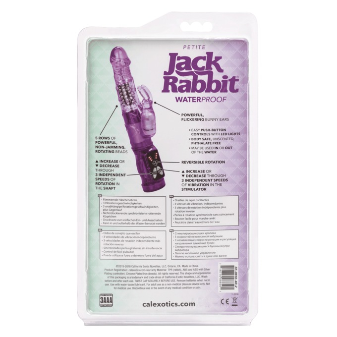 Jack Rabbit Petite Vibrator, , large
