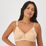Bali Wireless Lace Double Support Bra with Adjustable Straps, , large